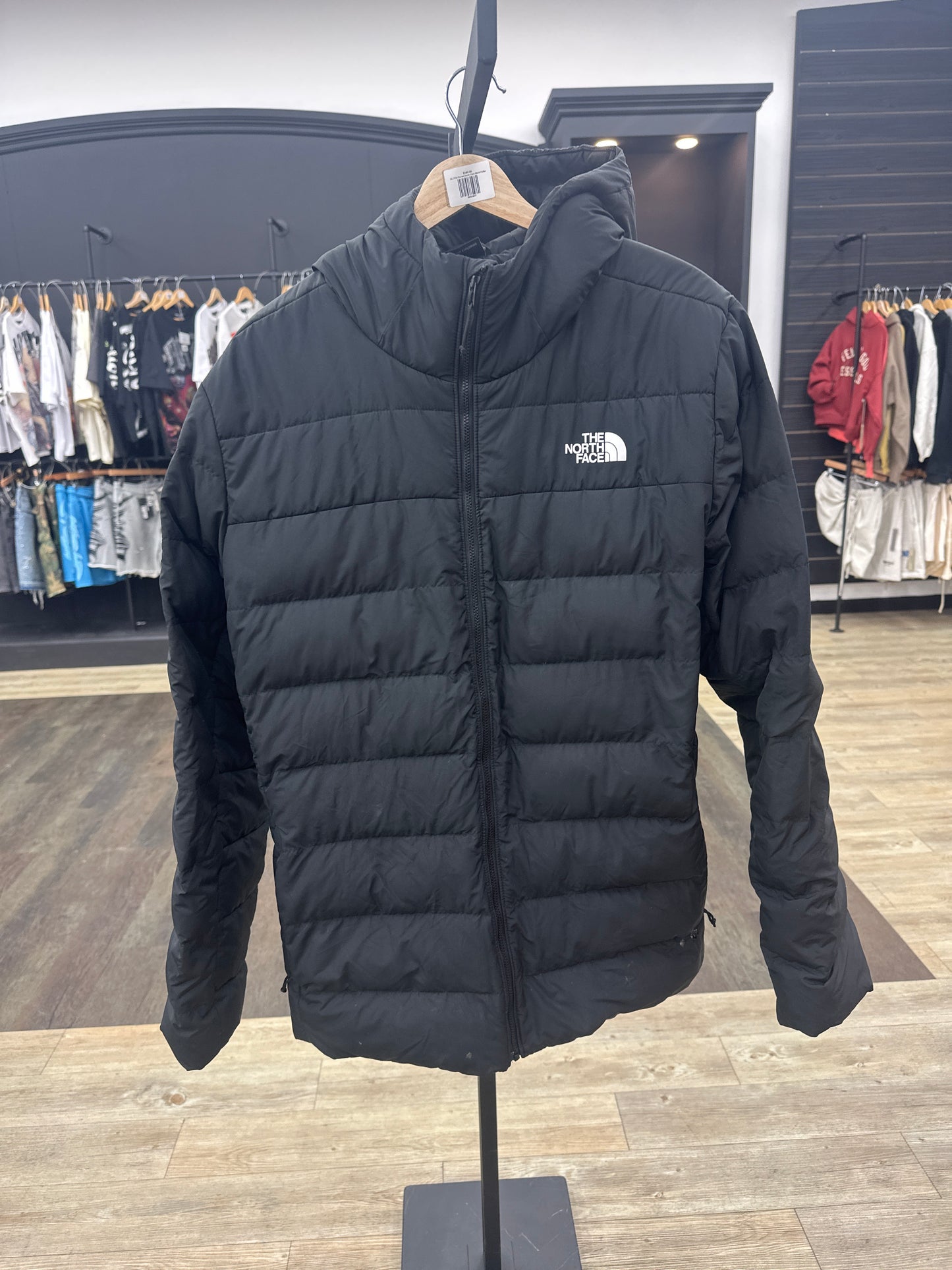 North Face Black Puffer pre-owned
