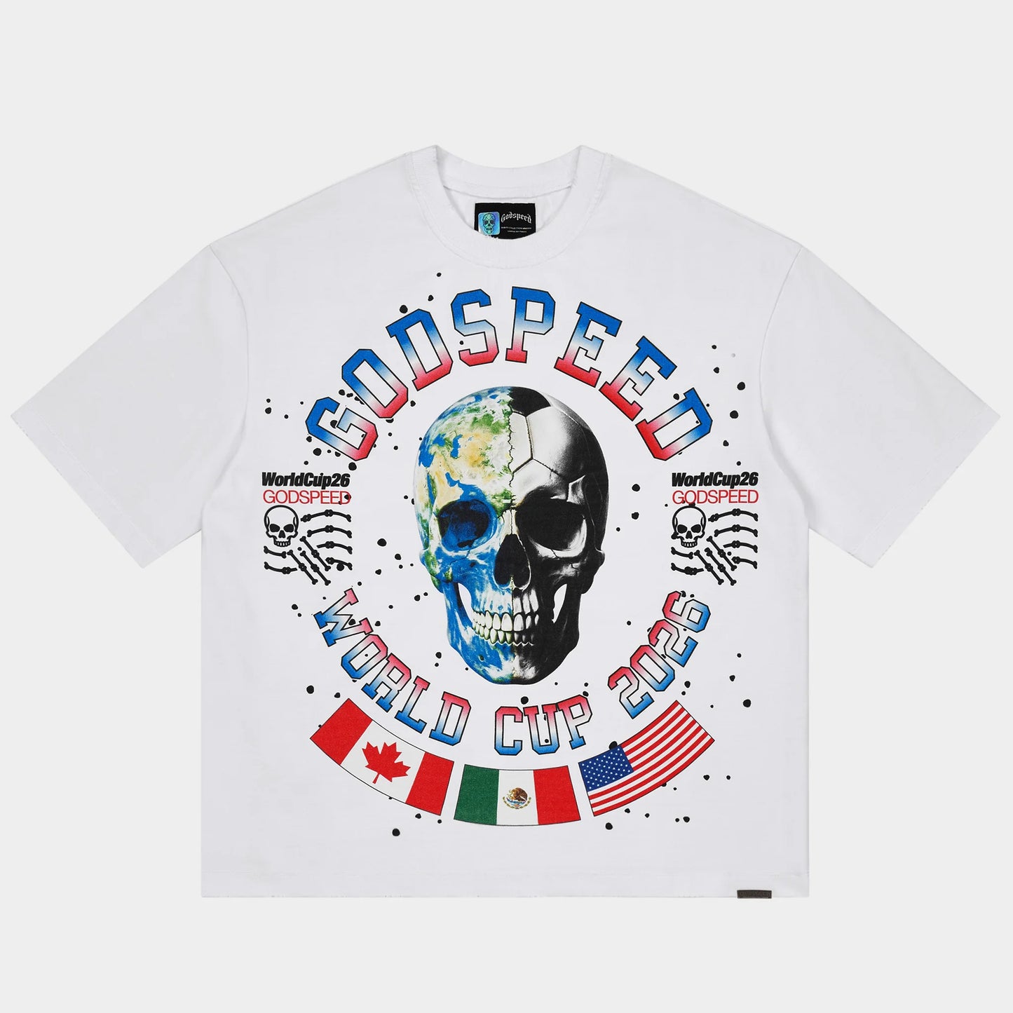 Godspeed plant Futbol T-Shirt (white)
