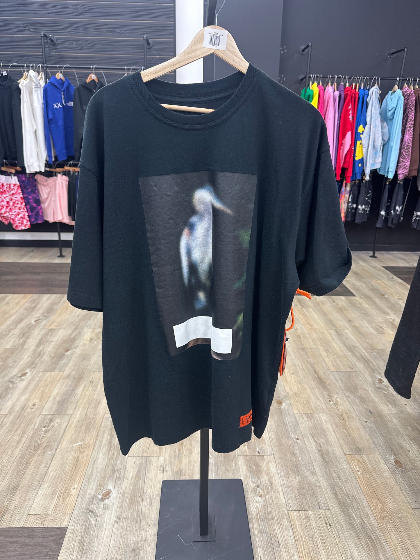 Black heron tee pre-owned