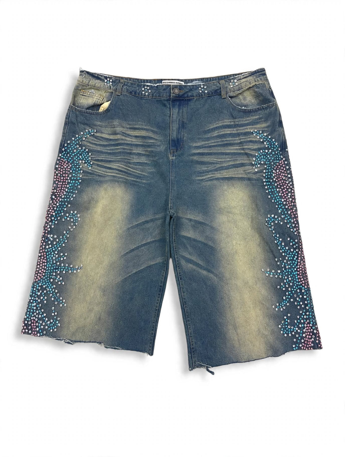 Vale forever tsunami denim jorts