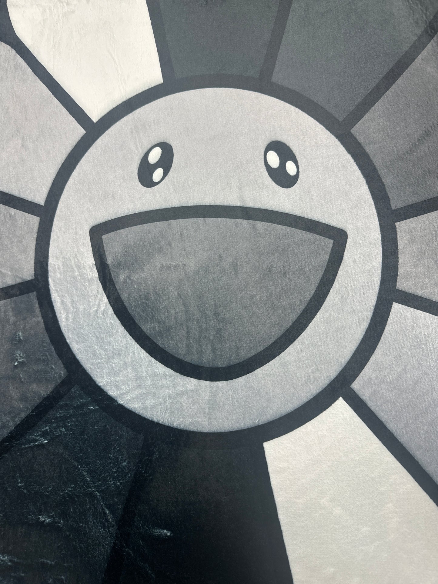 Murakami Flower Black Rug