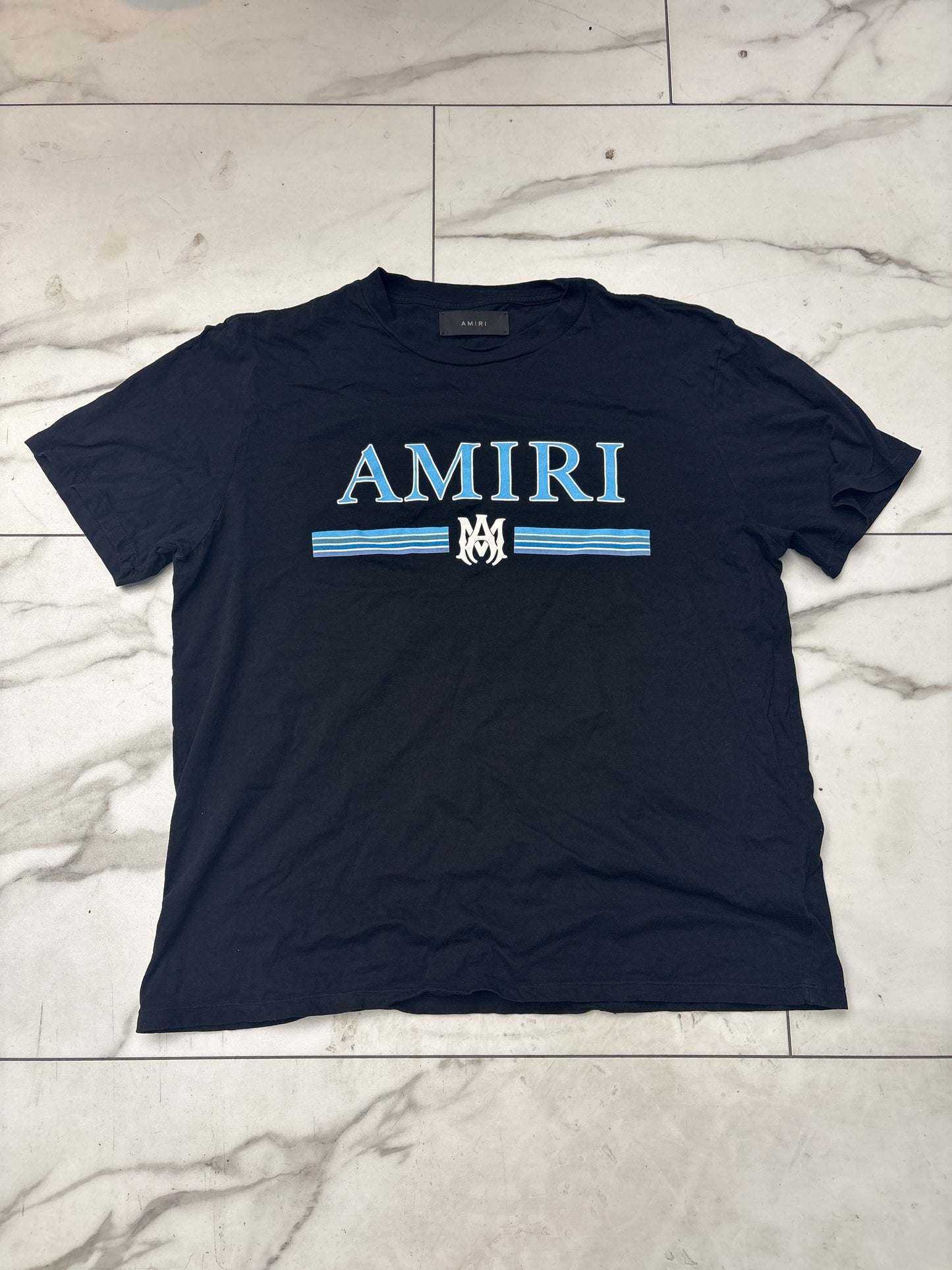 Amiri Black/Blue Tee Pre-Owned