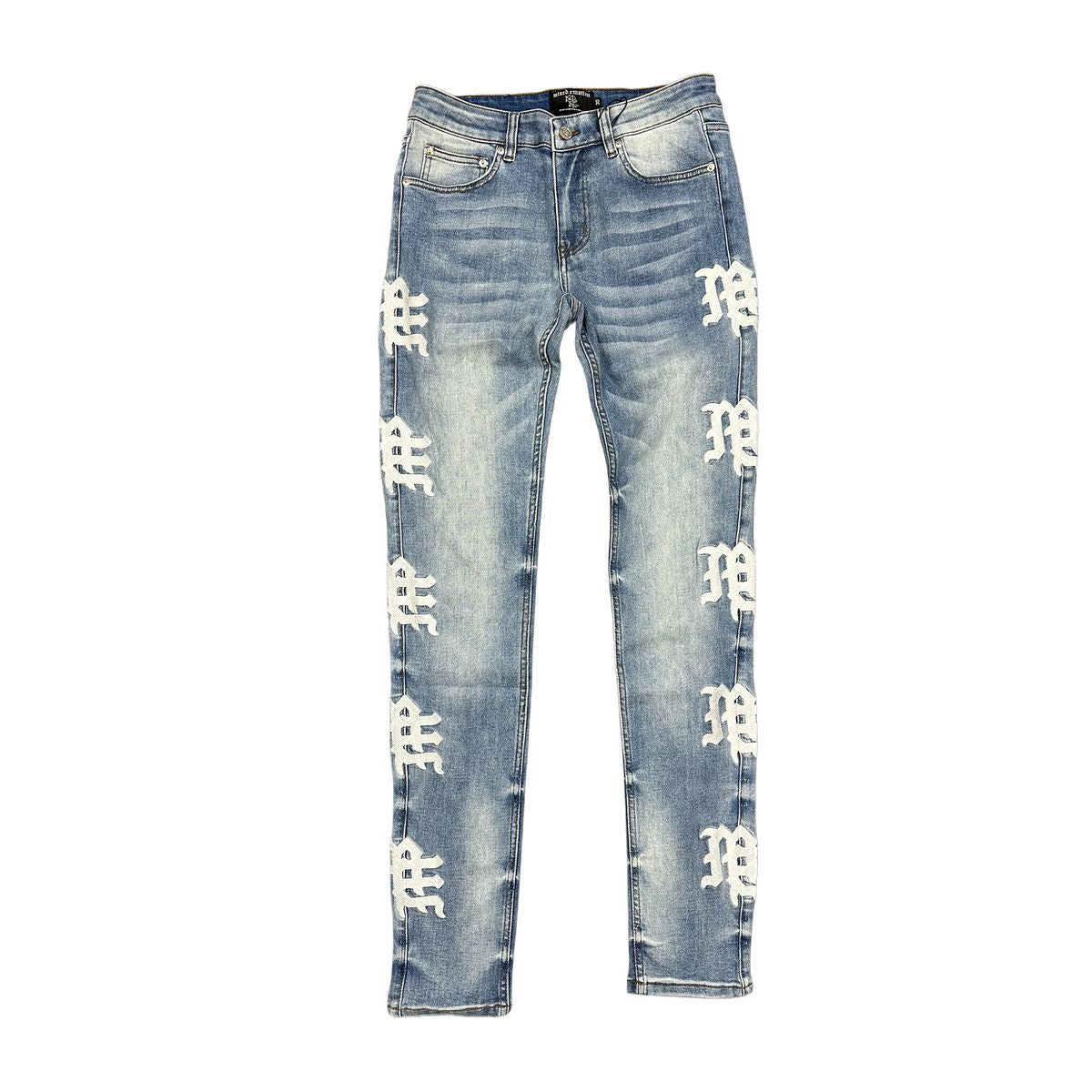 Mixed Emotion Blue Denim wash