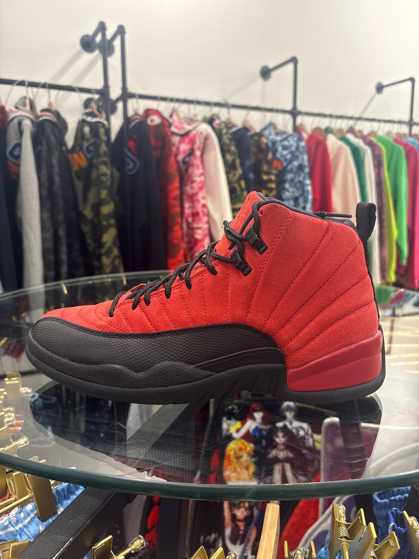 Jordan 12 Reverse Flu Game USED NO BOX