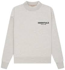 Essentials Light Oatmeal Sweatshirt
