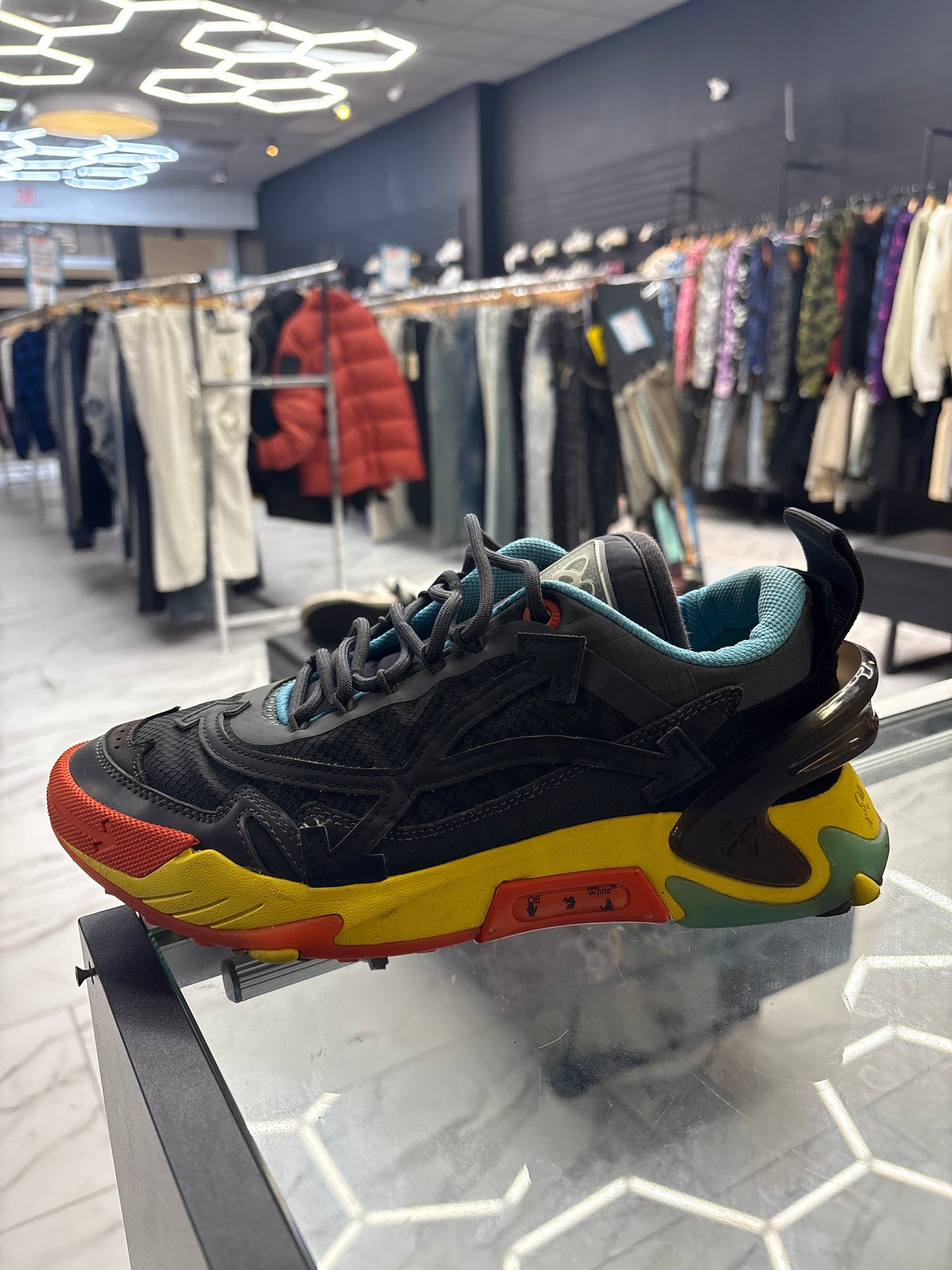 Off white multicolor USED no box