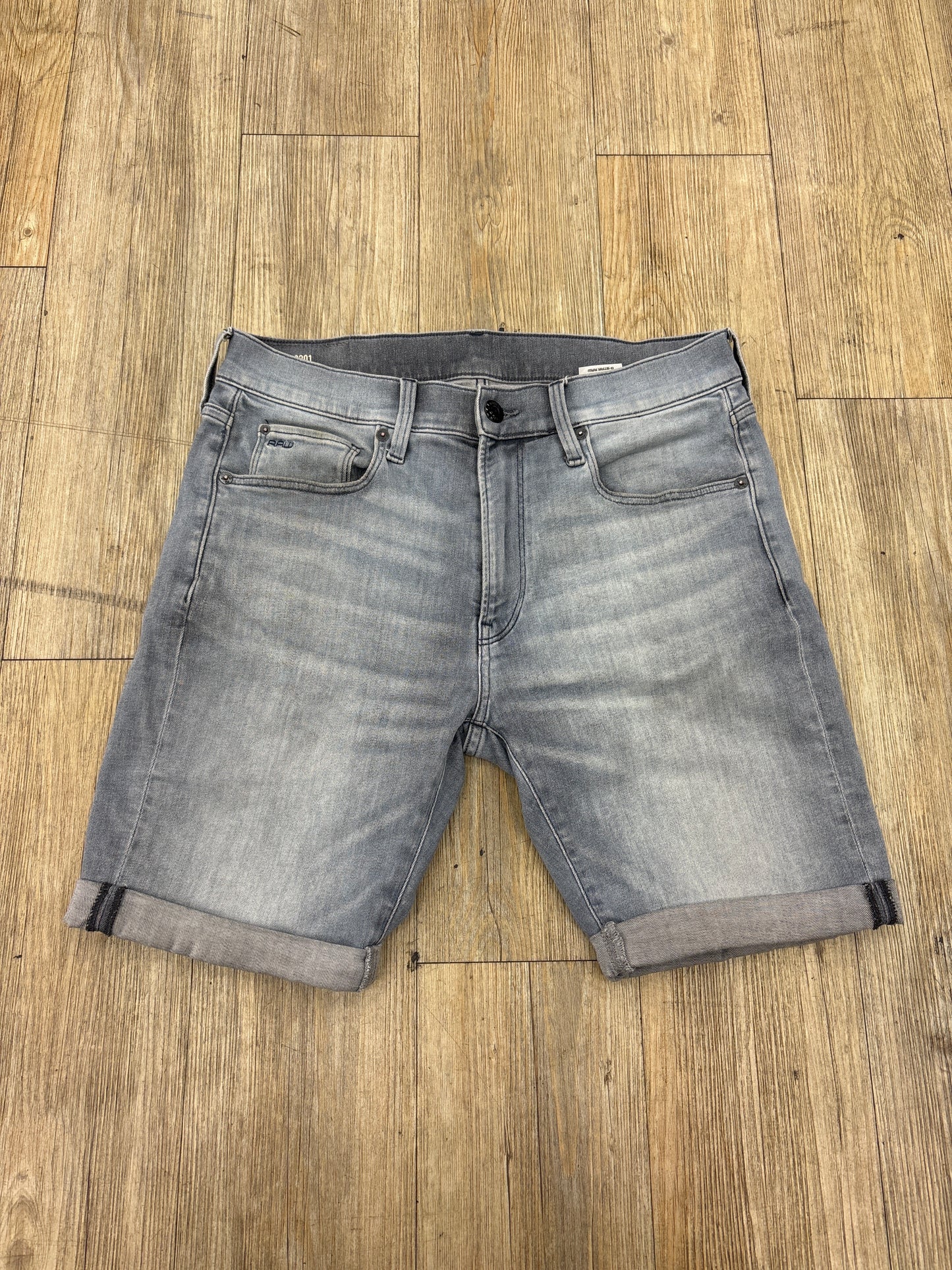 G-Star Light Blue Wash Denim Shorts PRE-OWNED