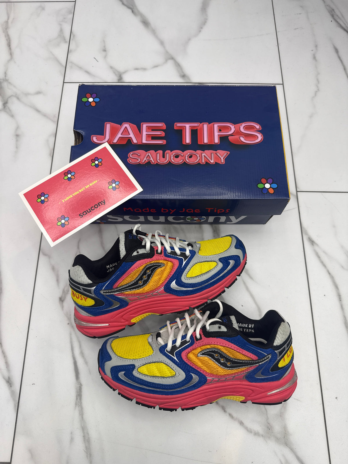 Saucony Jae Tips USED W BOX