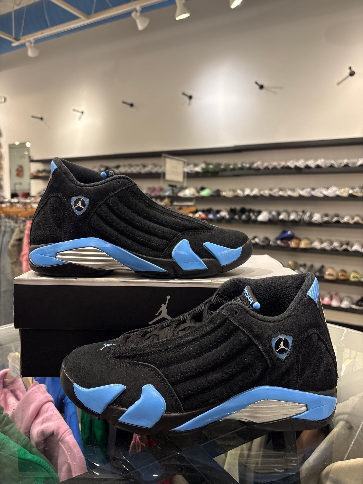 Jordan 14 Black UNC USED W BOX