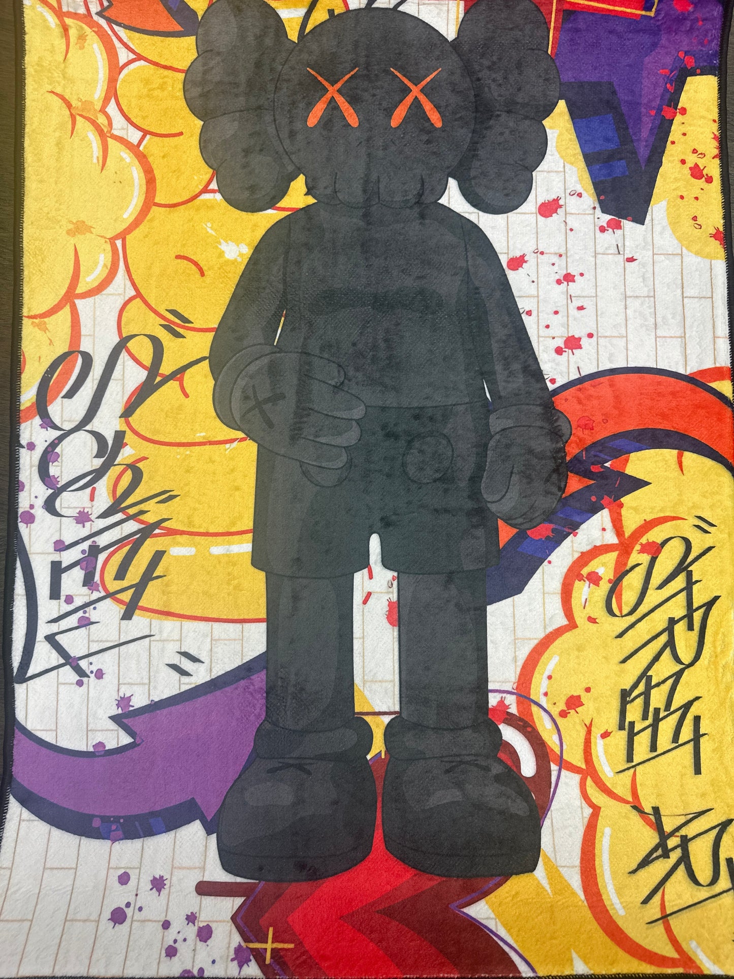 Kaws Japan Street Rug
