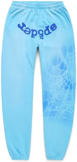 Sp5der Light blue SweatPants