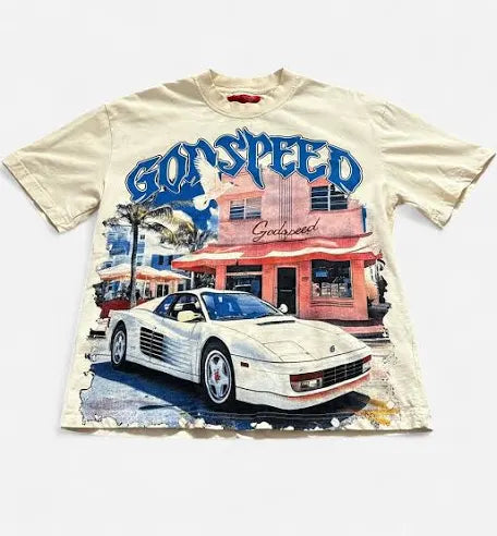 GodSpeed Cream Lambo Tee