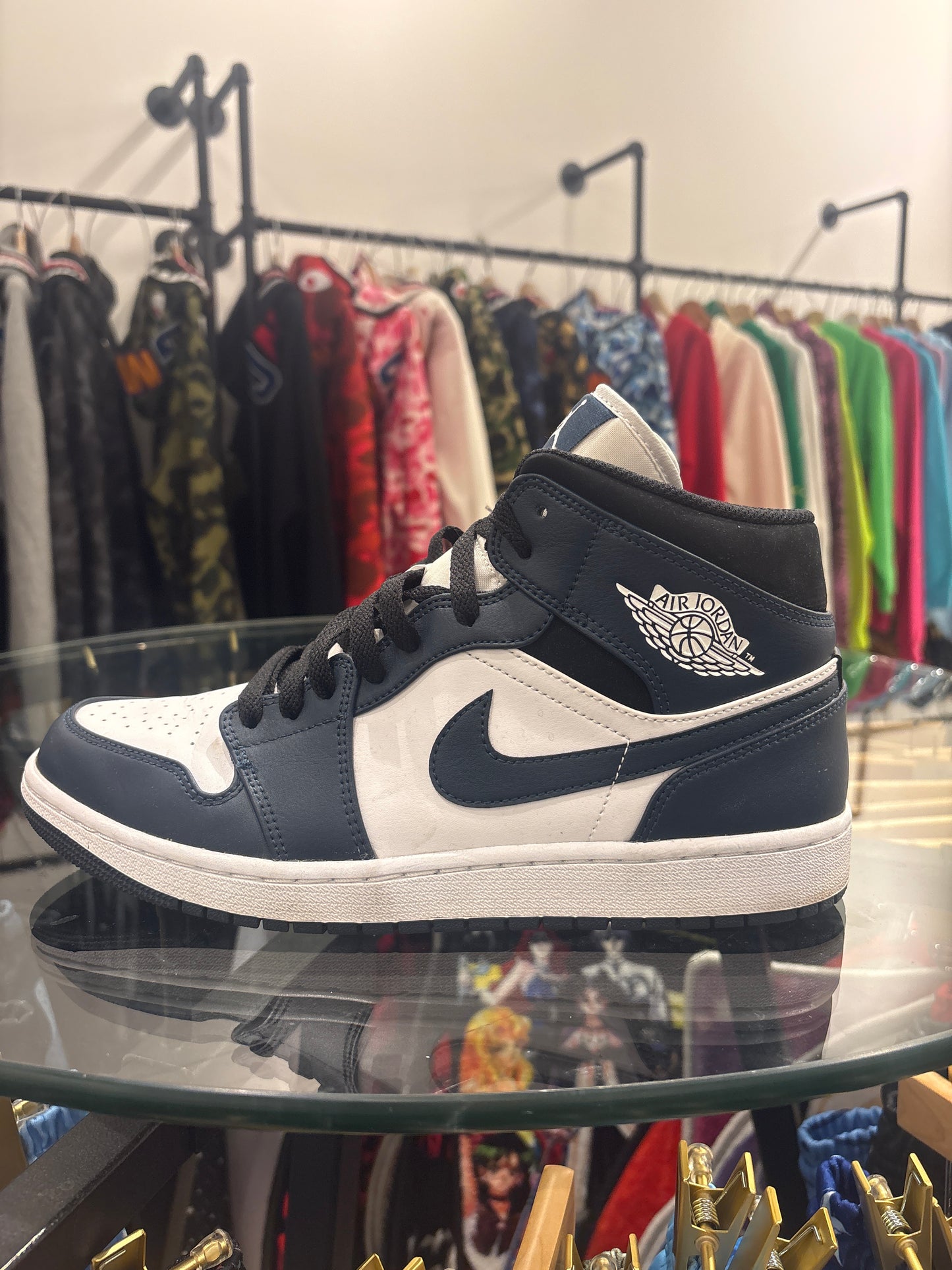 Jordan 1 Mid Armory Navy USED W BOX