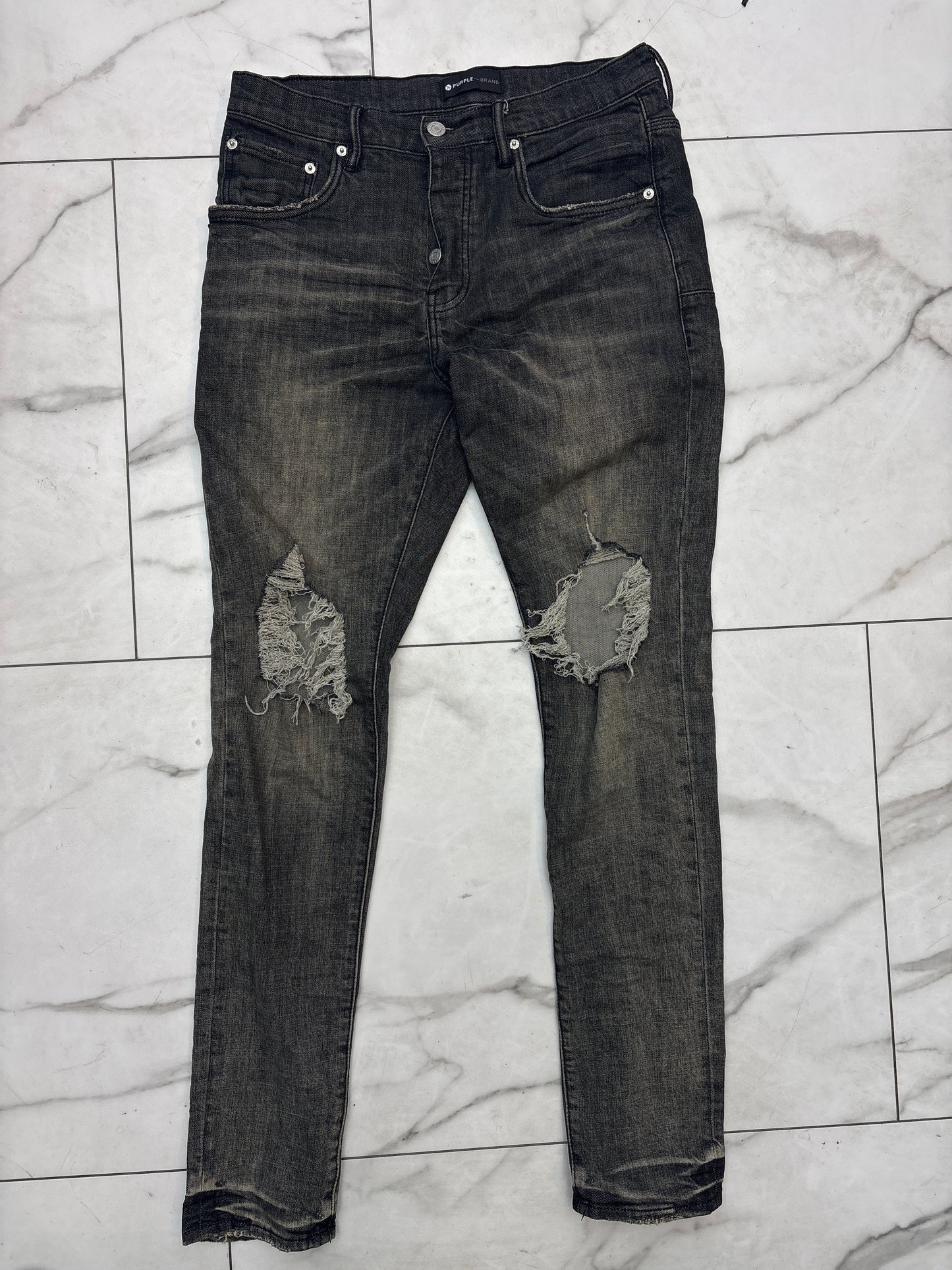 PURPLE JEANS DIRTY BLOW OUT PRE-OWNED