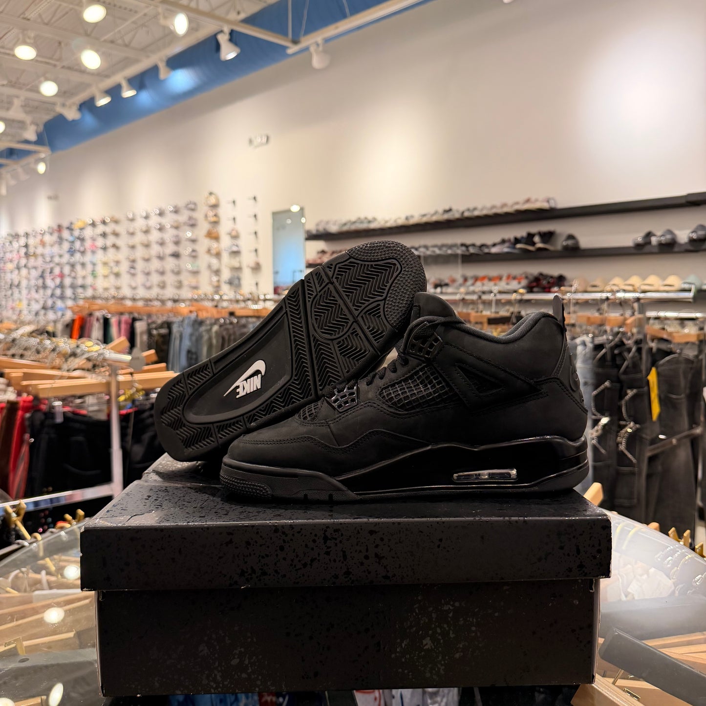 Jordan 4 Black Cat USED W BOX