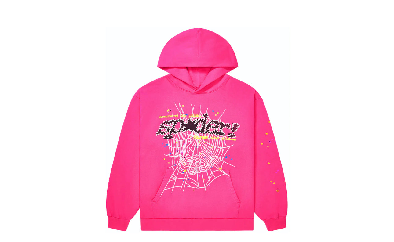 Sp5der Pink #13 V2 Hoodie