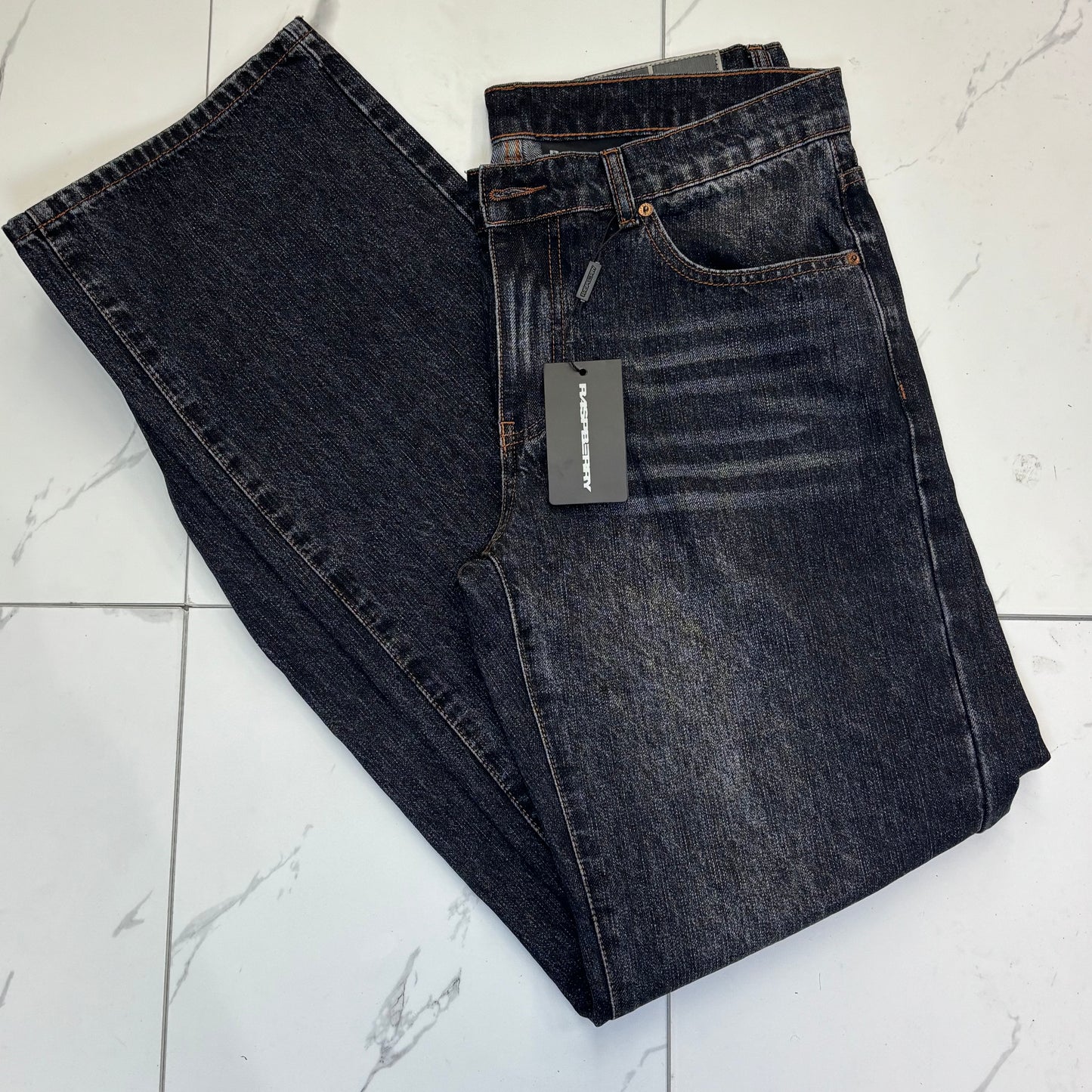 Gallery Raspberry Blue Denim Jean