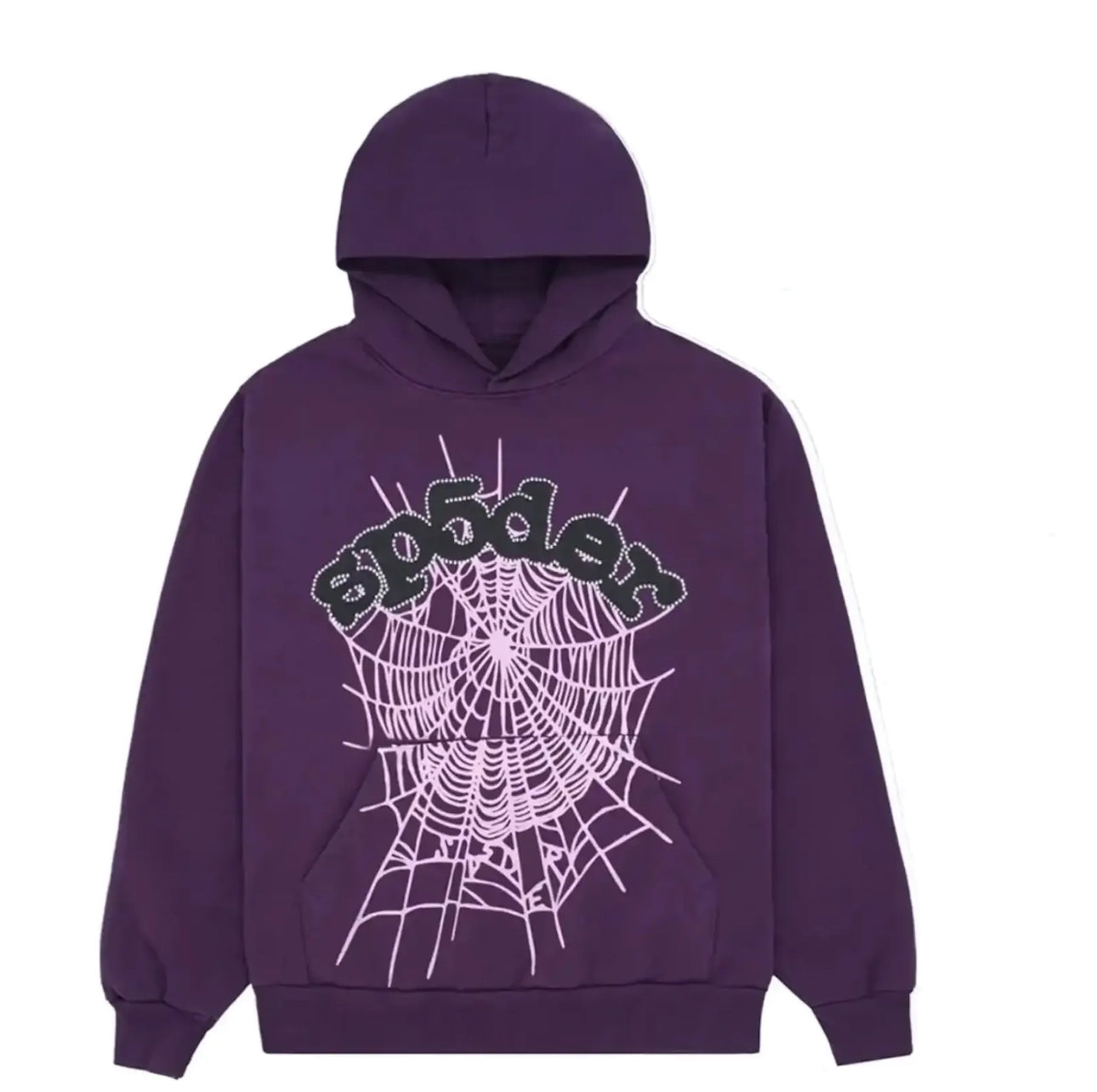 Sp5der #1 Purple Web Hoodie