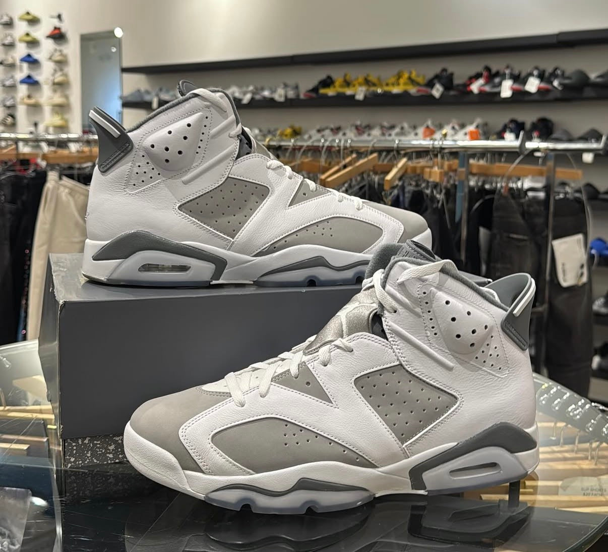Jordan 6 Cool Grey Used With Box
