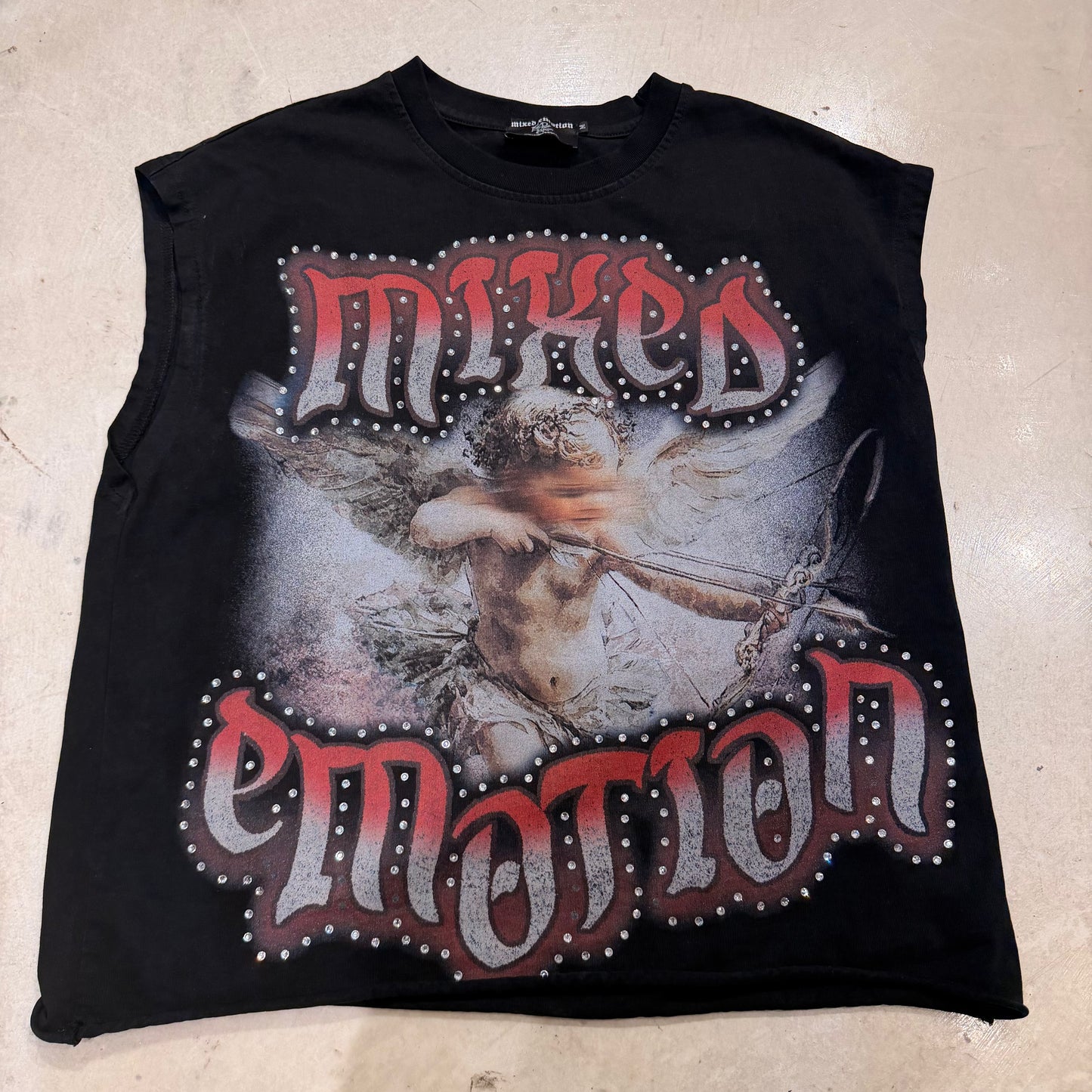 Mixed Emotions Angel PreOwned Sleeveless Tee