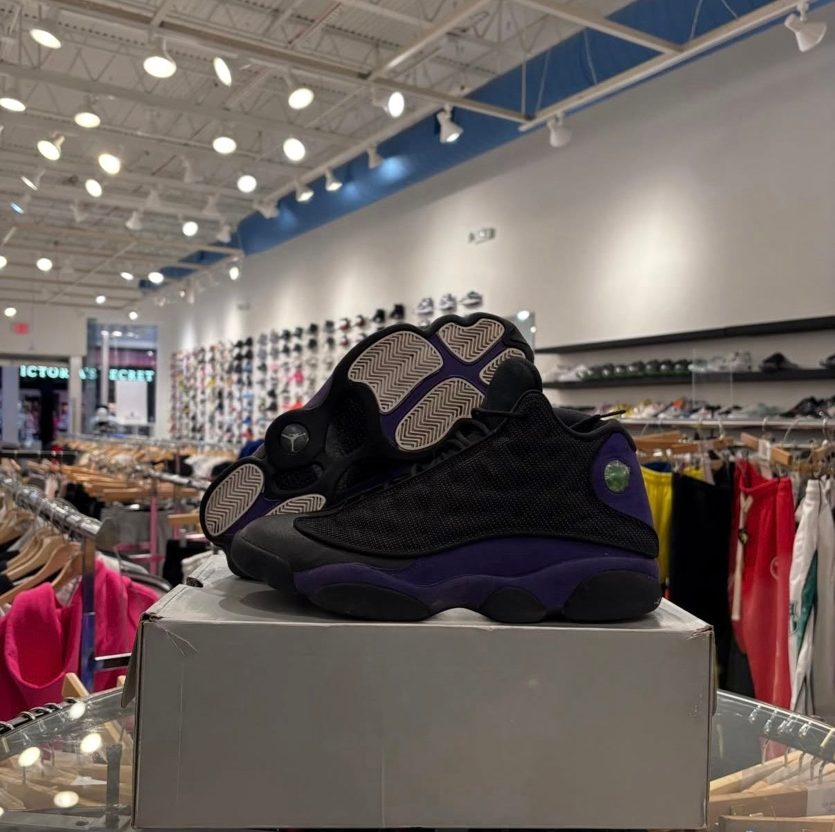 Jordan 13 Court Purple USED W Box