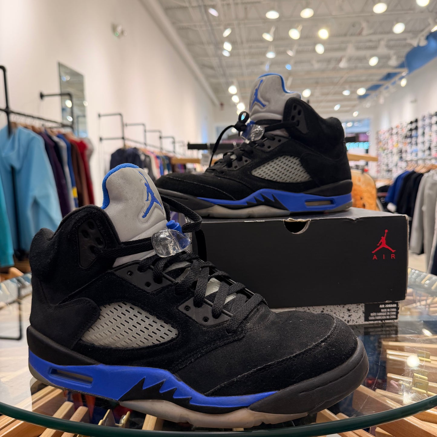 Jordan 5 Racer Blue Used With Box