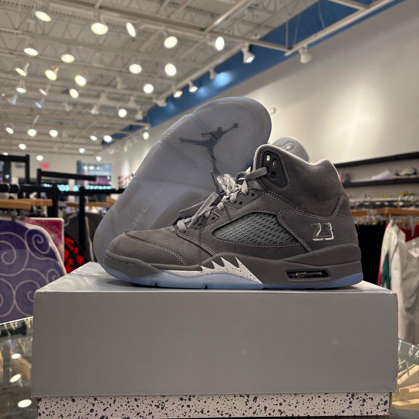 Jordan 5 Wolf Grey USED W BOX