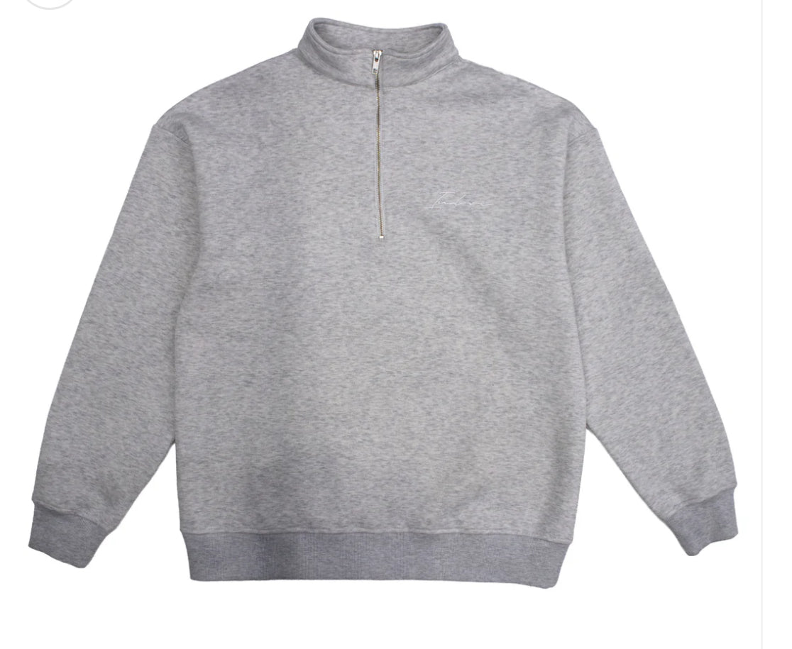 Indore Grey Quarter Zip Up