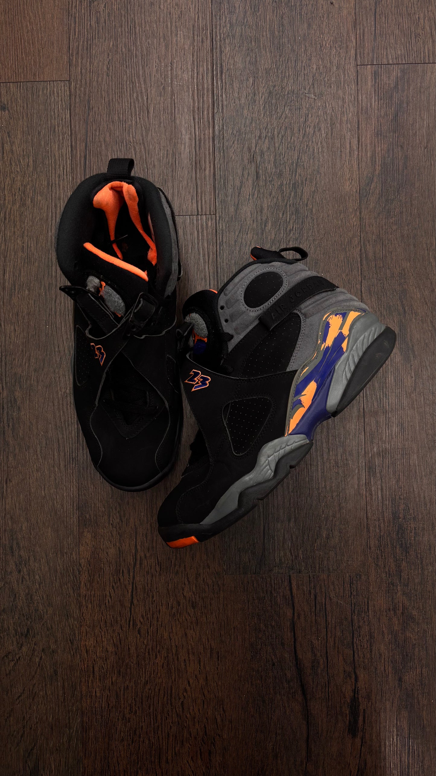 Jordan 8 Retro ‘Phoenix Suns’ PRE-OWNED NO BOX