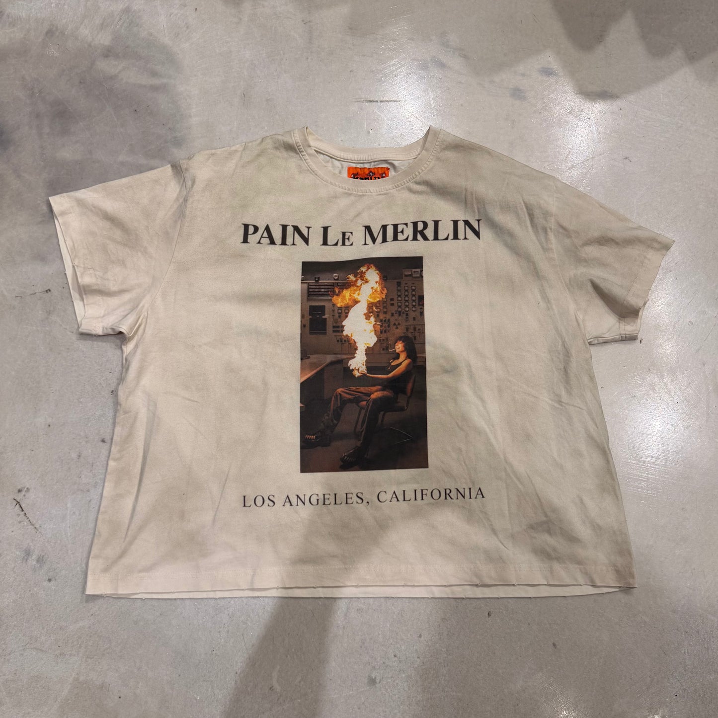 Pain Le Merlin Cream Tee