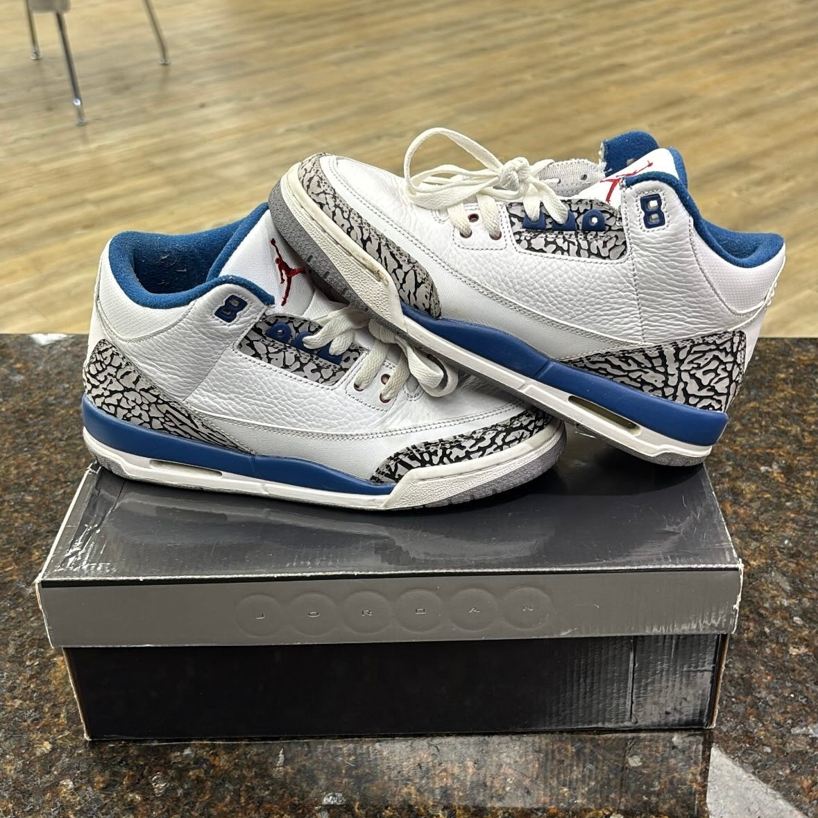 Jordan 3 True Blue