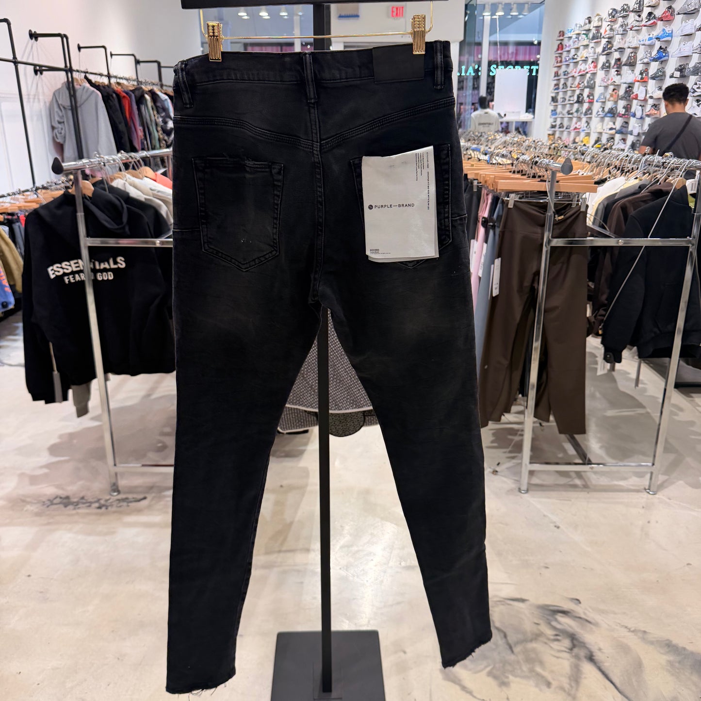 PRE-OWNED Purple Jeans W Back Tag