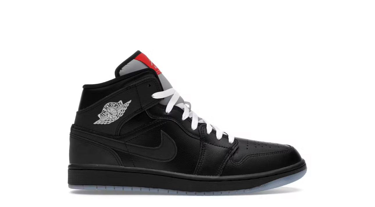 Jordan 1 Mid Black Metallic Reimagined