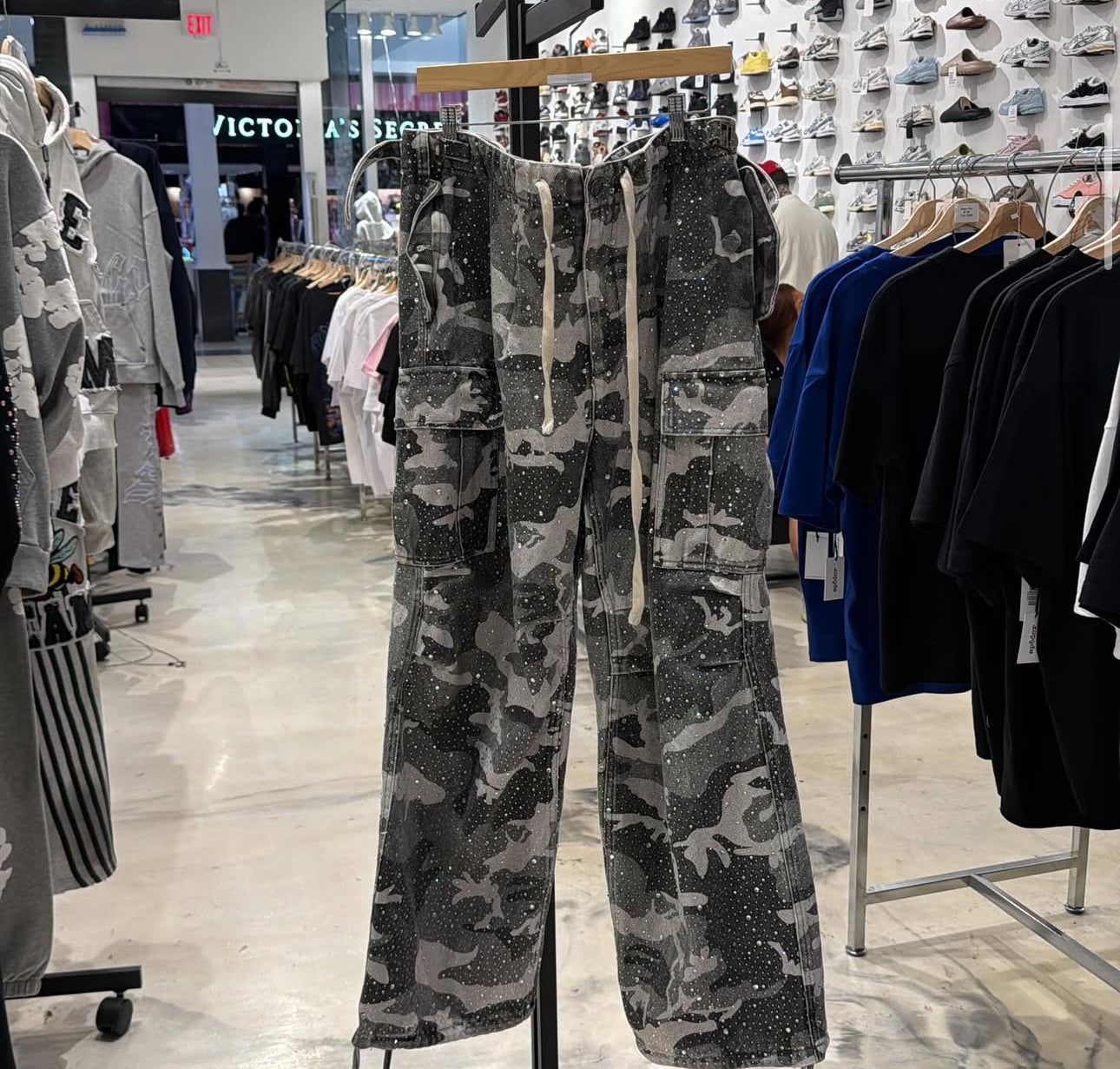 Vale Camo Cargo Dazzle Jeans