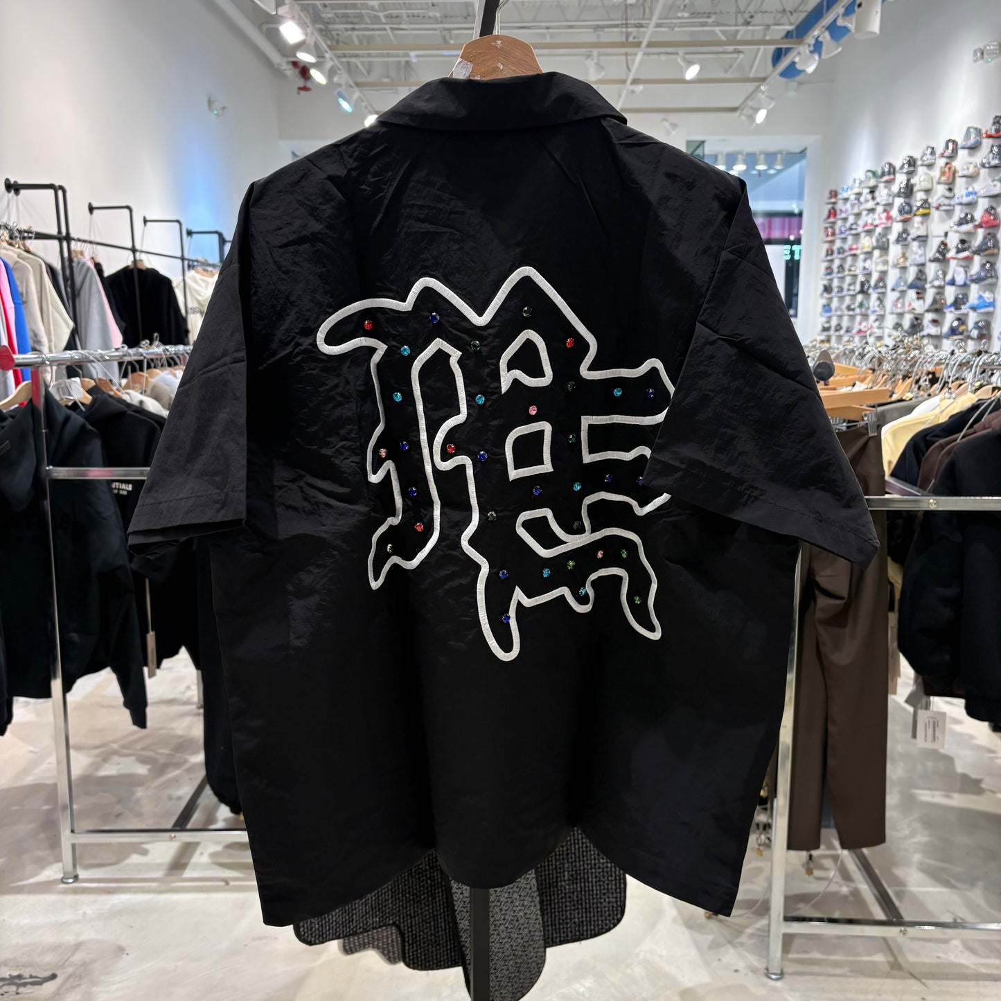 Mixed Emotion Rinestone Zip Up