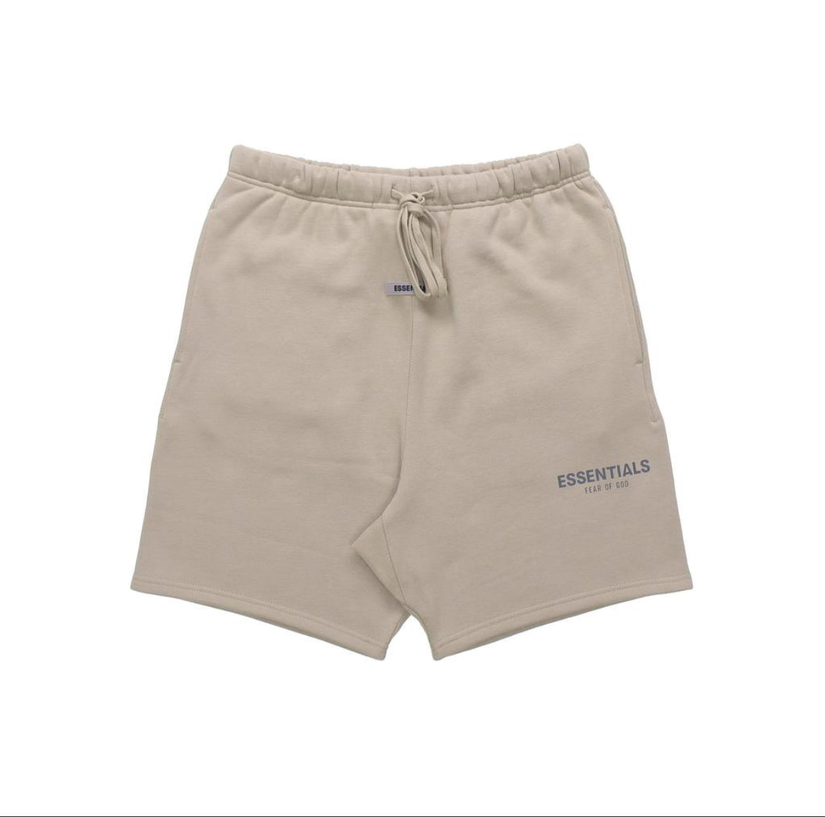 Fear of God Essentials olive Sweat Shorts