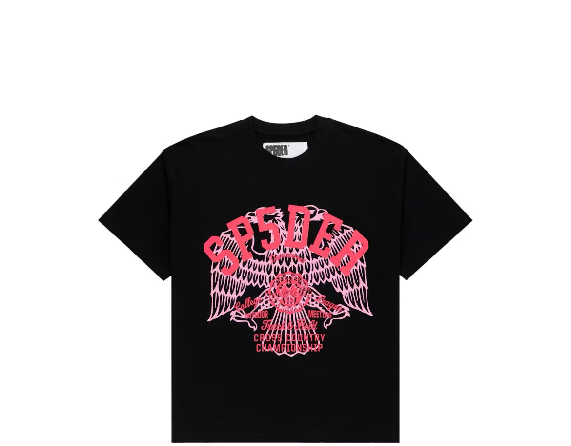 Sp5der #8 cross country slub tee