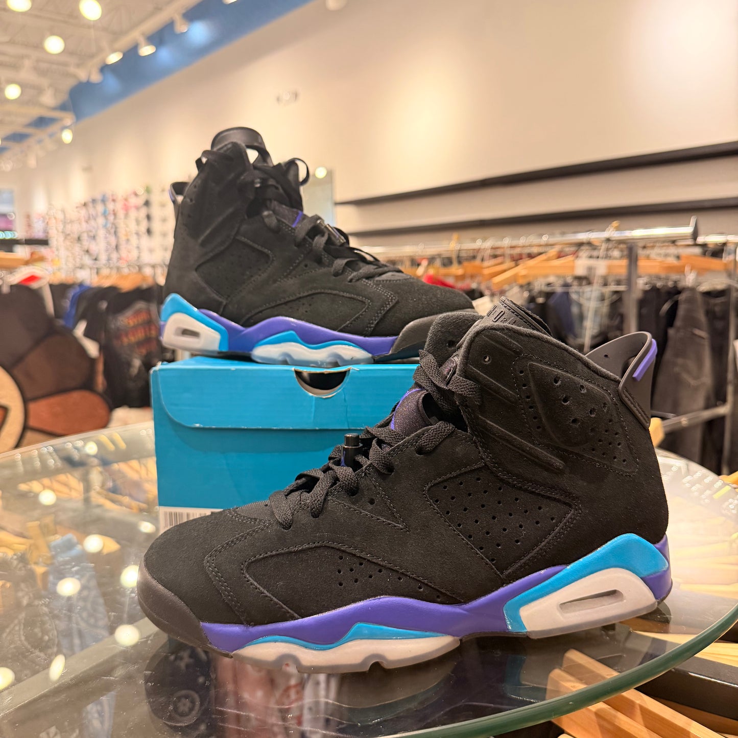Jordan 6 Aqua Used