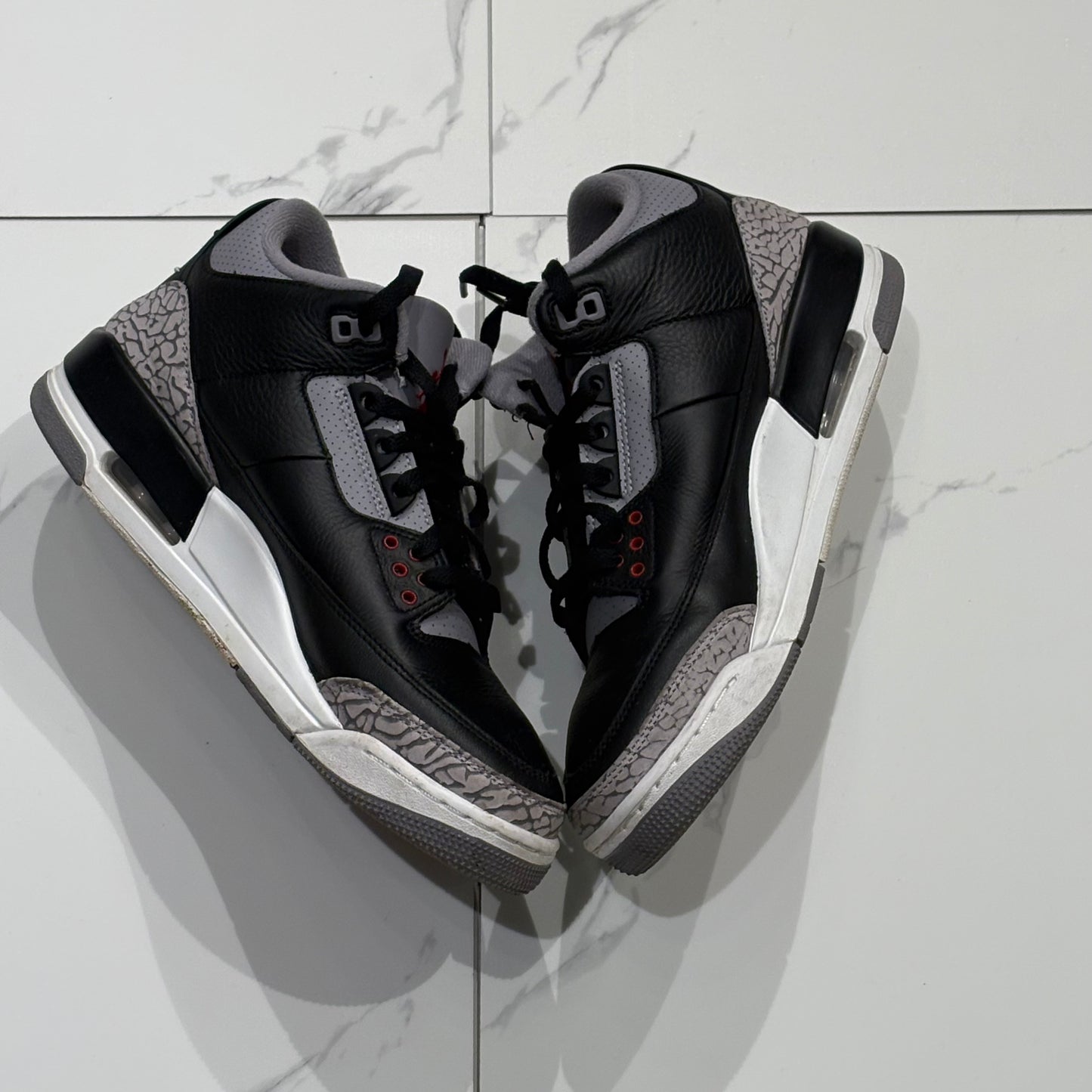 Jordan 3 Black Cement USED NO BOX