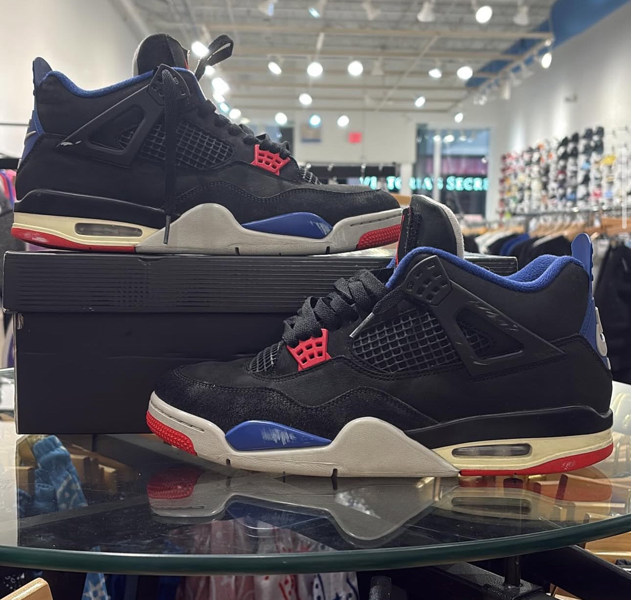 Jordan 4 Rare Air Used With Box