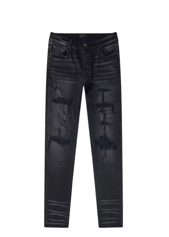 Amiri Thrasher Plus Aged Black Jeans