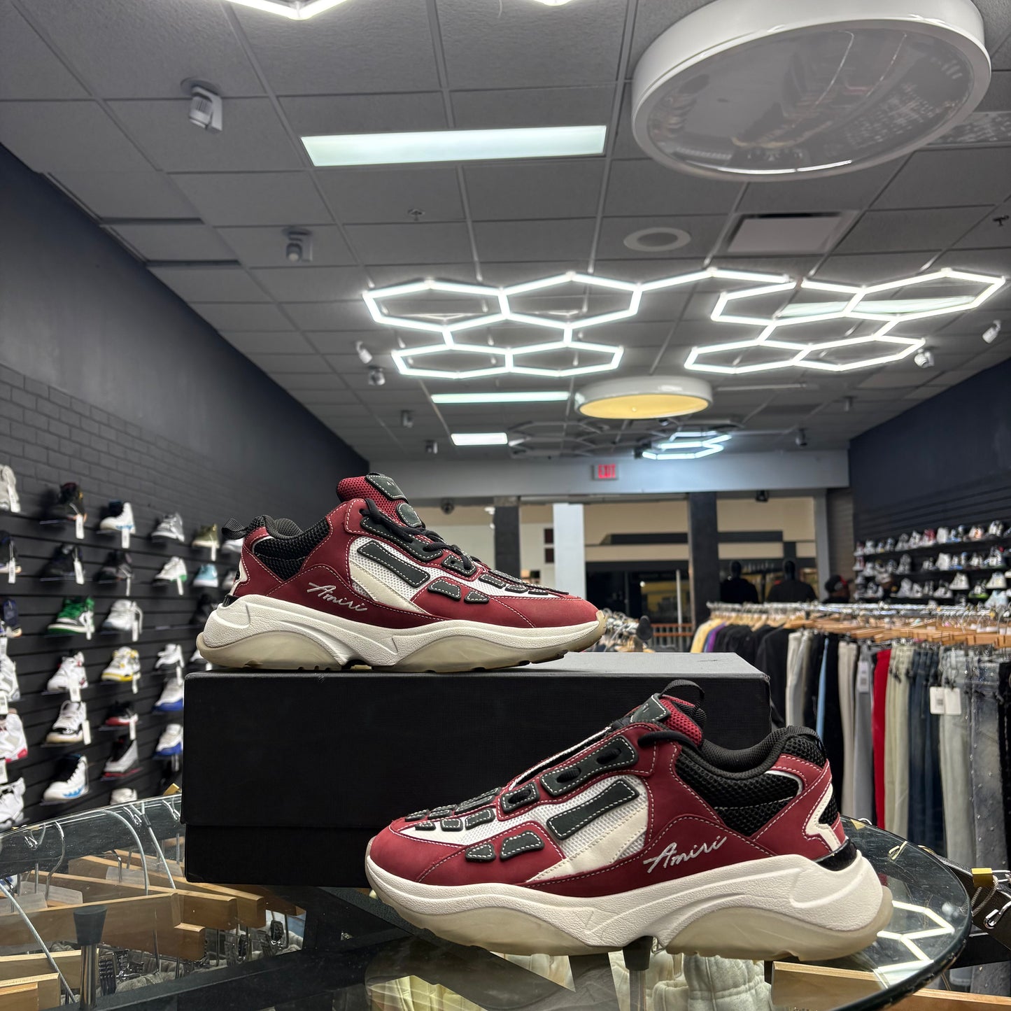 Amiri Bone Runners USED W BOX
