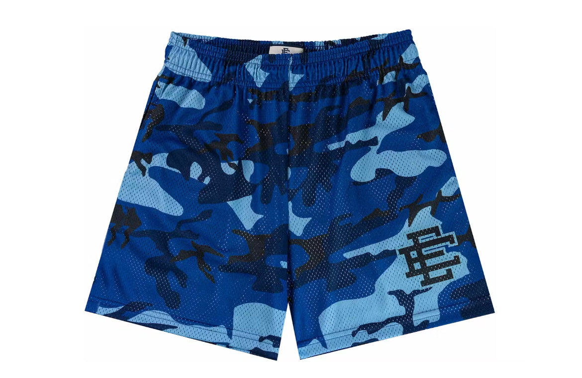 Eric Emmanuel shorts blue/black camo
