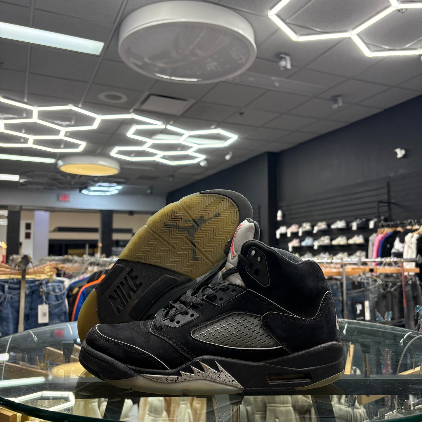 Jordan 5 Black Metallic USED NO BOX