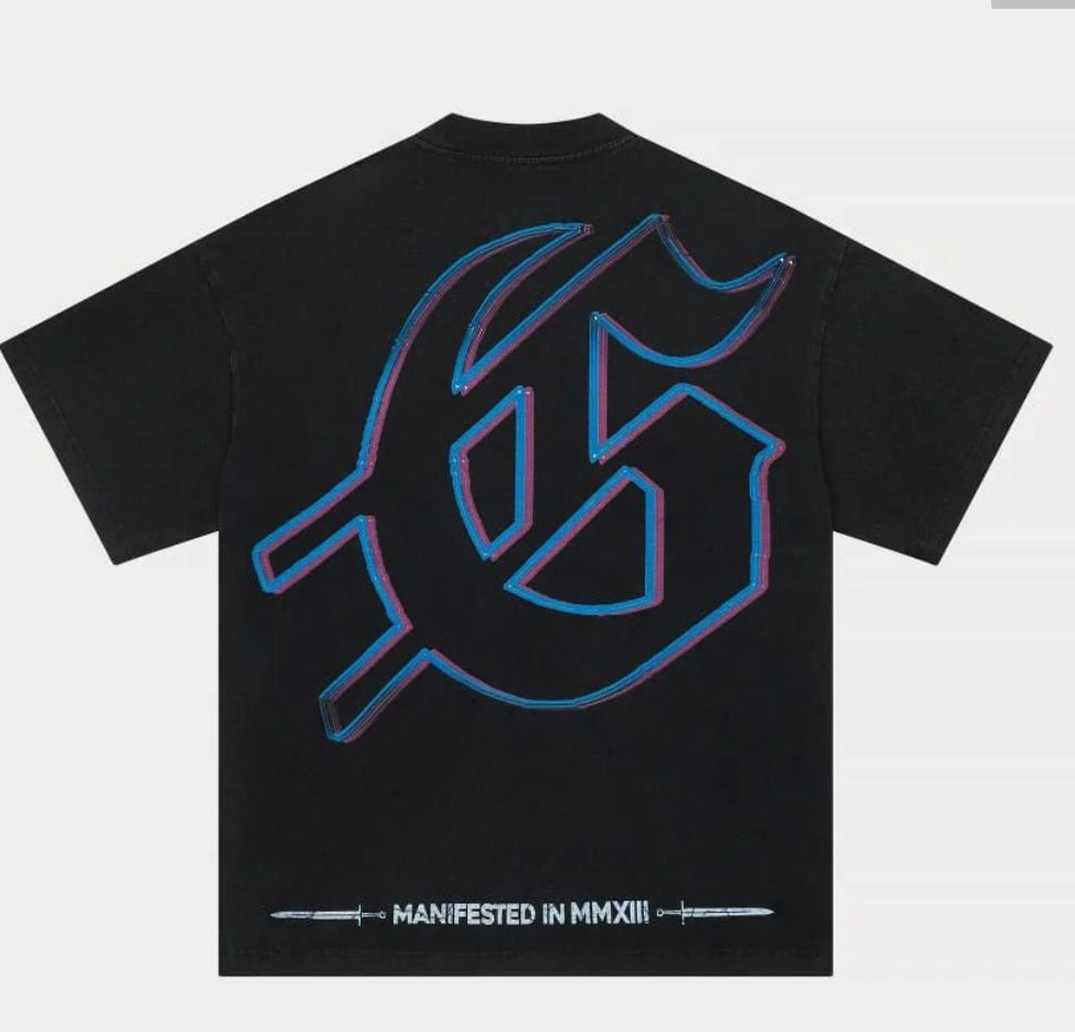 Godspeed skeleton crowd surf black t-shirt