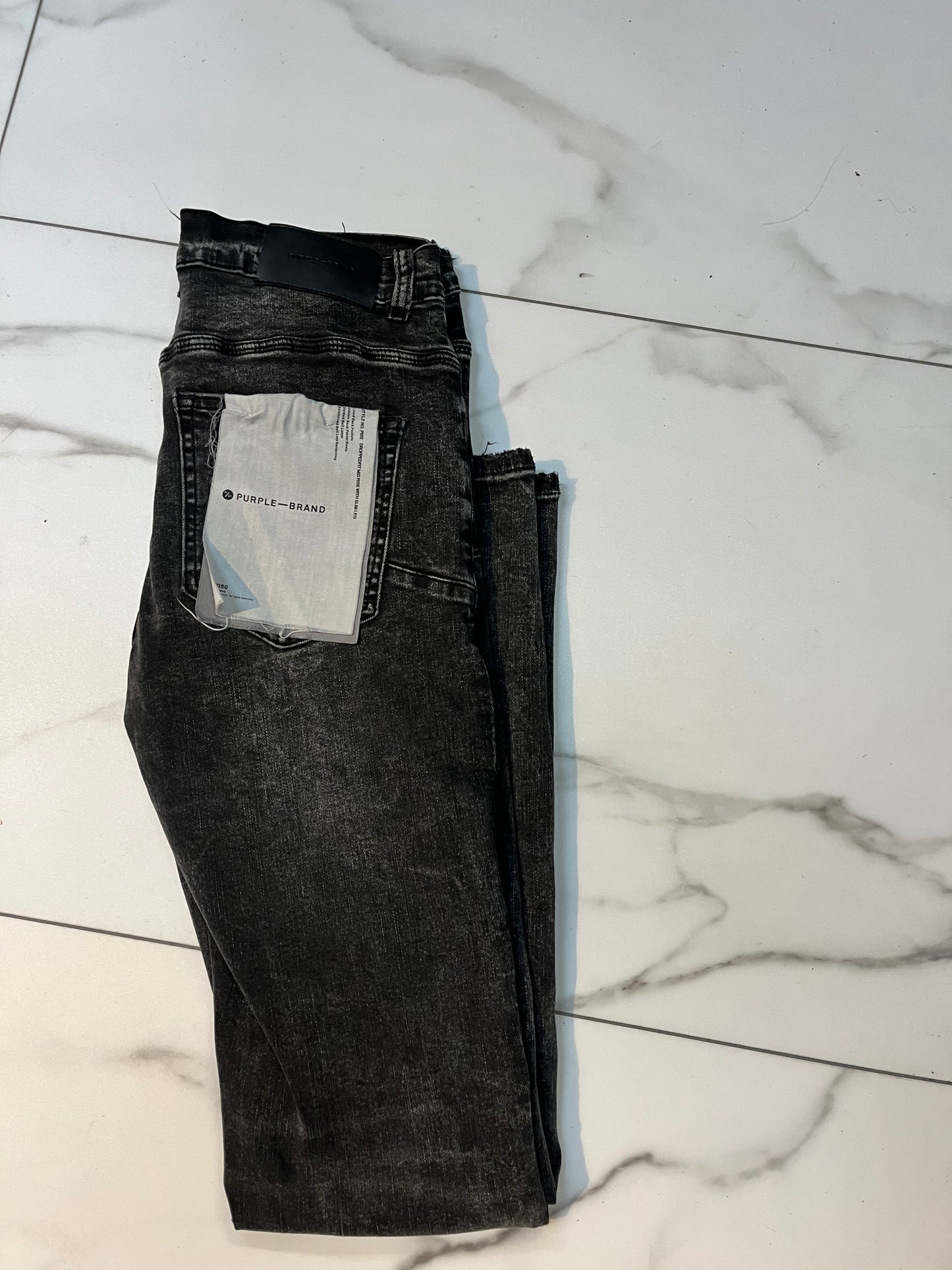 Purple Jean ash grey
