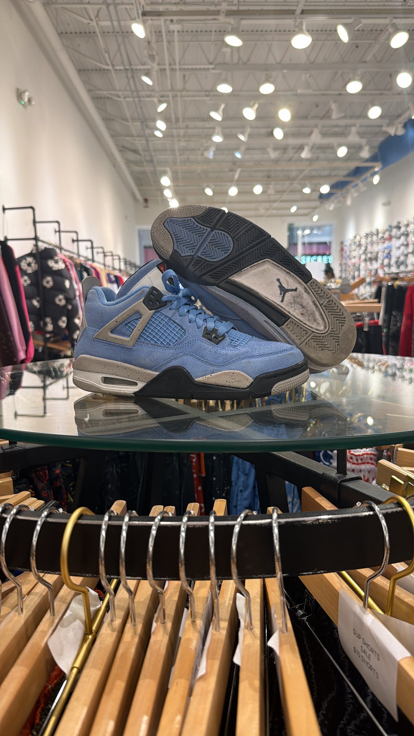 Jordan 4 Retro University Blue USED NO BOX