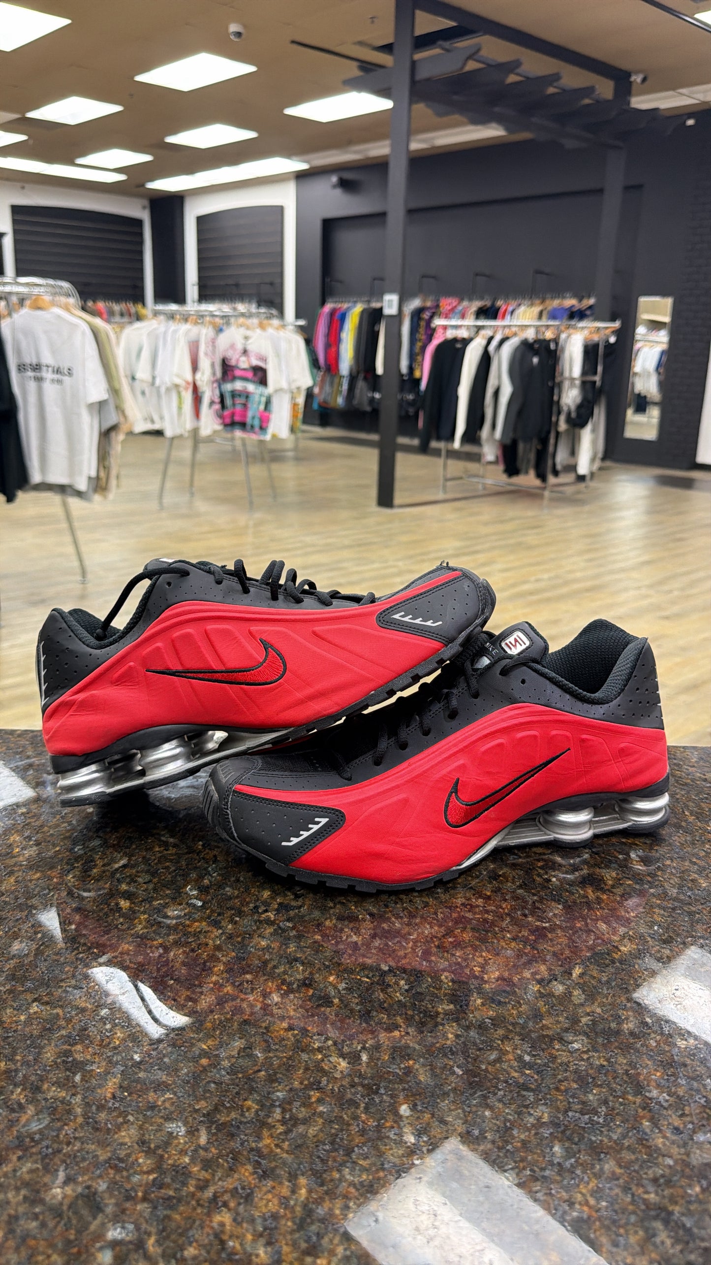Nike Shox Red Used No Box