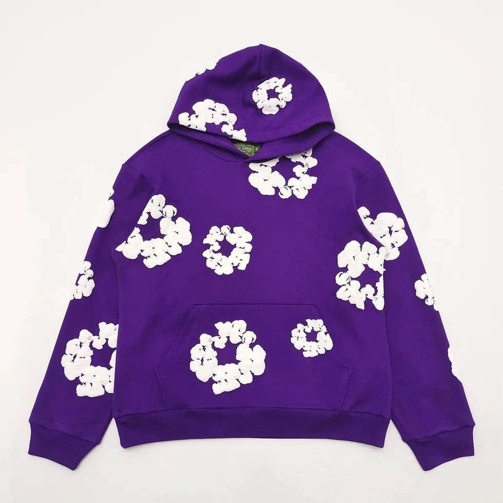 Denim Tears #8 Purple Hoodie