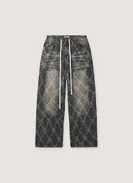 Vale Black IronWork Denim Jeans